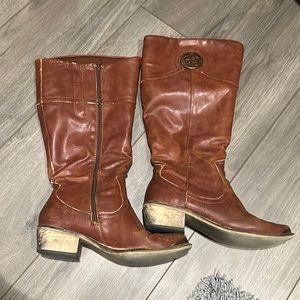 Wide calf boots